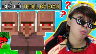 Dân Làng Wither 😱 - VINH GẶP NHỮNG KIỂU TROLL DÂN LÀNG CƯỜI VỠ MỒM TRONG MINECRAFT #5