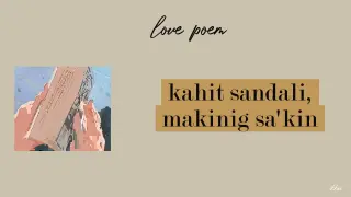 love poem - iu - tagalog cover
