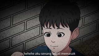 Anak Ini Sedang Belajar Memasak