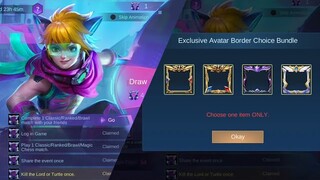 Free Harith Skin + Free Border to Pick | MLBB