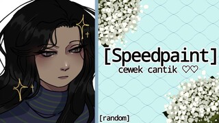 [speedpaint]//cewek cantik 💐💐