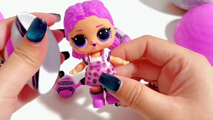 LOLSurprise X Crayola loạt bút chì màu búp bê bất ngờ quả bóng bất ngờ đặc biệt! TÔI! Nặng! tổ hợp! 