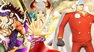 YAMATO CÙNG TỨ HOÀNG KAIDO TIÊU DIỆT CÁC ĐÔ ĐỐC HẢI QUÂN - One Piece: Chiến Binh Hải Tặc 4 Tập 105