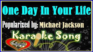 One Day In Your Life Karaoke Version by Michael Jackson -Minus One -Karaoke Cover
