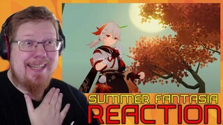 This is looking hot! | Genshin Impact 2.8 - Summer Fantasia | REACTION