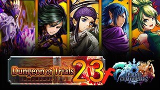 Dungeon Of Trials 23f | ft. Wargul | Grand Summoners