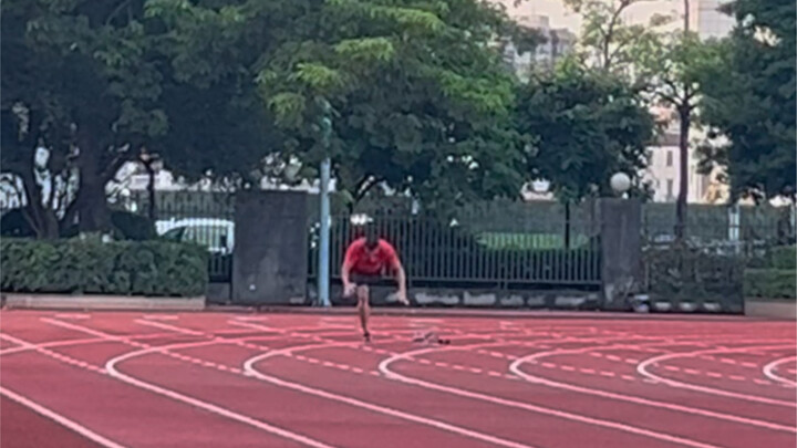 Một chân chạy 100m trong 16,83 giây – đó là khái niệm gì! #ChứngKiếnMỗiBướcTiến #MồHôiSẽKhôngPhụBạn