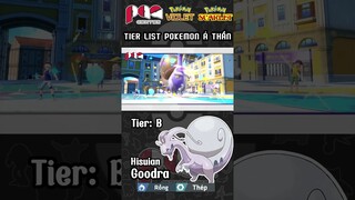 Pokemon Á Thần Goodra Hisui mạnh hơn con cháu khá nhiều trong Pokemon Scarlet & Violet #shorts