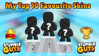 My Top 10 Favourite Skins in Stumble Guys