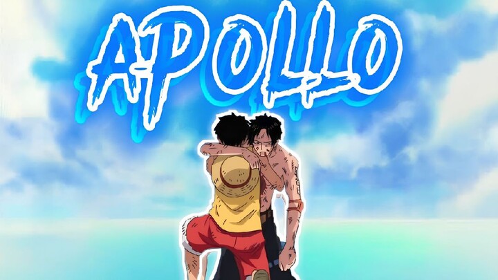 ACE AND LUFFY |"APOLLO" | AMV - Epic Moments