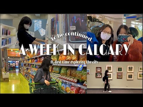 Du học Canada 🇨🇦 | MỘT TUẦN Ở CALGARY (pt.1) | A week in Downtown Calgary | mngann