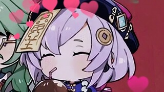 【live2d动态】点我看七七喝椰奶❤️