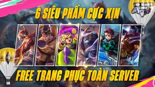 Nhận Free Trang Phục và Tướng, chỉ 10 phút là có Triệu Vân Quý Công Tử, Yan, Chọn Skin S+  TNG