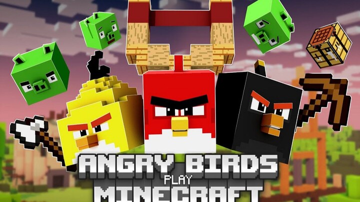 [ฟาริส ซัยยัฟ] ถ้าเล่น Angry Birds ในมายคราฟ [อนิเมชันมายคราฟ] (อนุญาตให้เผยแพร่ซ้ำ)
