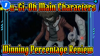 Lost Even With Cheating Tools? Winning Percentage Of Past Yu-Gi-Oh Main Characters_1