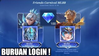 CEK AKUN KALIAN SEKARANG !! EVENT KARNIVAL MLBB RILIS DI SERVER INDONESIA ! SKIN LEGEND GRATIS !!