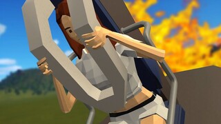 【Let's Game It Out konten asli】Saya menciptakan taman hiburan dalam ruangan yang setiap wahananya be