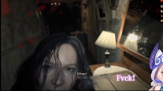 [Luca/Enna] The scared and begging Jiao Jiao screamed pitifully and funny........ | Resident Evil 7 