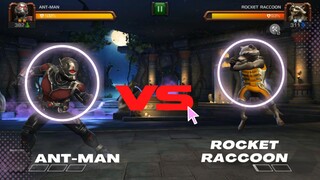 Ant-Man VS. Rocket Raccoon |MARVEL CONTEST OF CHAMPIONS