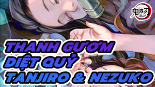 Tanjiro & Nezuko - Tôi Phải Tăng Tốc Vẽ QAQ | Bản vẽ trên tablet_1