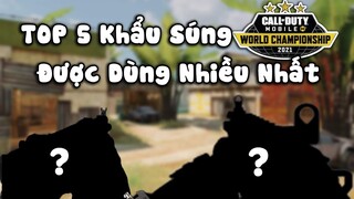 Call of Duty Mobile | TOP 5 Khẩu Súng Mạnh Nhất World Championship 2021 Có Thể Áp Dụng Vô Rank