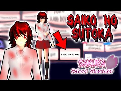 How to make SAIKO NO SUTOKA Horror Character || SAKURA SCHOOL SIMULATOR TUTORIAL