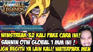 GINI CARA AUTOWIN DI RANKED SEKARANG! WINSTREAK 32 COY! OTW TOP GLOBAL PAKAI TRIK INI!