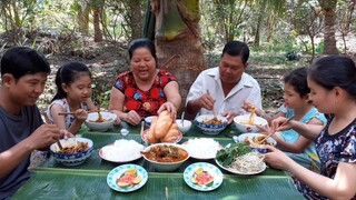 Ếch Đầu Mùa Nấu Cà Ri Chấm Bánh Mì Ăn Thiệt Đã| TKQ & Family T614