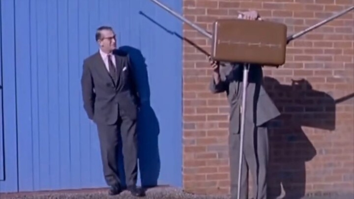 Anti-robbery briefcase from 1961