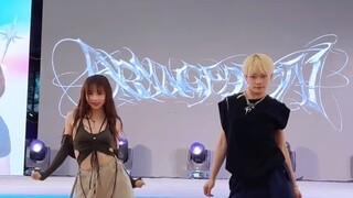 Acrobatics again? Dongguan guest show "Armageddon" Meng Fanfan & Tang Yuanyuan straight shot [aespa｜