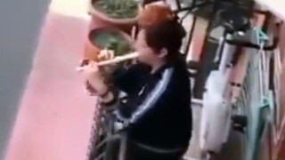 ⚡这萧吹出了电音的感觉~⚡