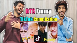 BTS Funny Moments TikTok Compilation Reaction! | Blinks Reactions