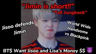 When BTS and Blackpink say each other’s names in their songs Pt.4 😂