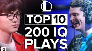 10 อันดับ 200 IQ League of Legends Plays