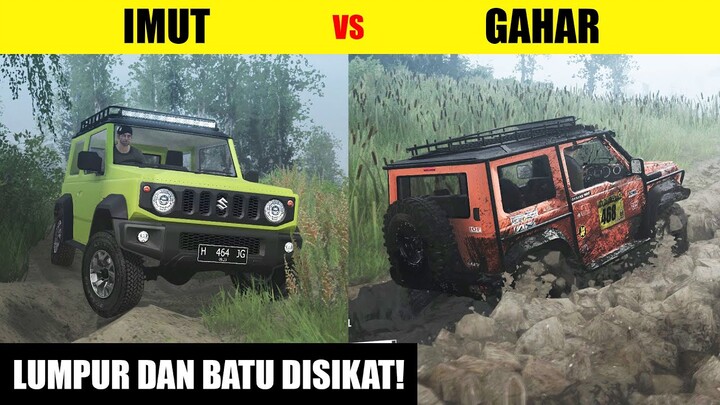 Jimny Imut Jadi Gahar Setelah Dimodifikasi Off-Road! | Mudrunner Indonesia