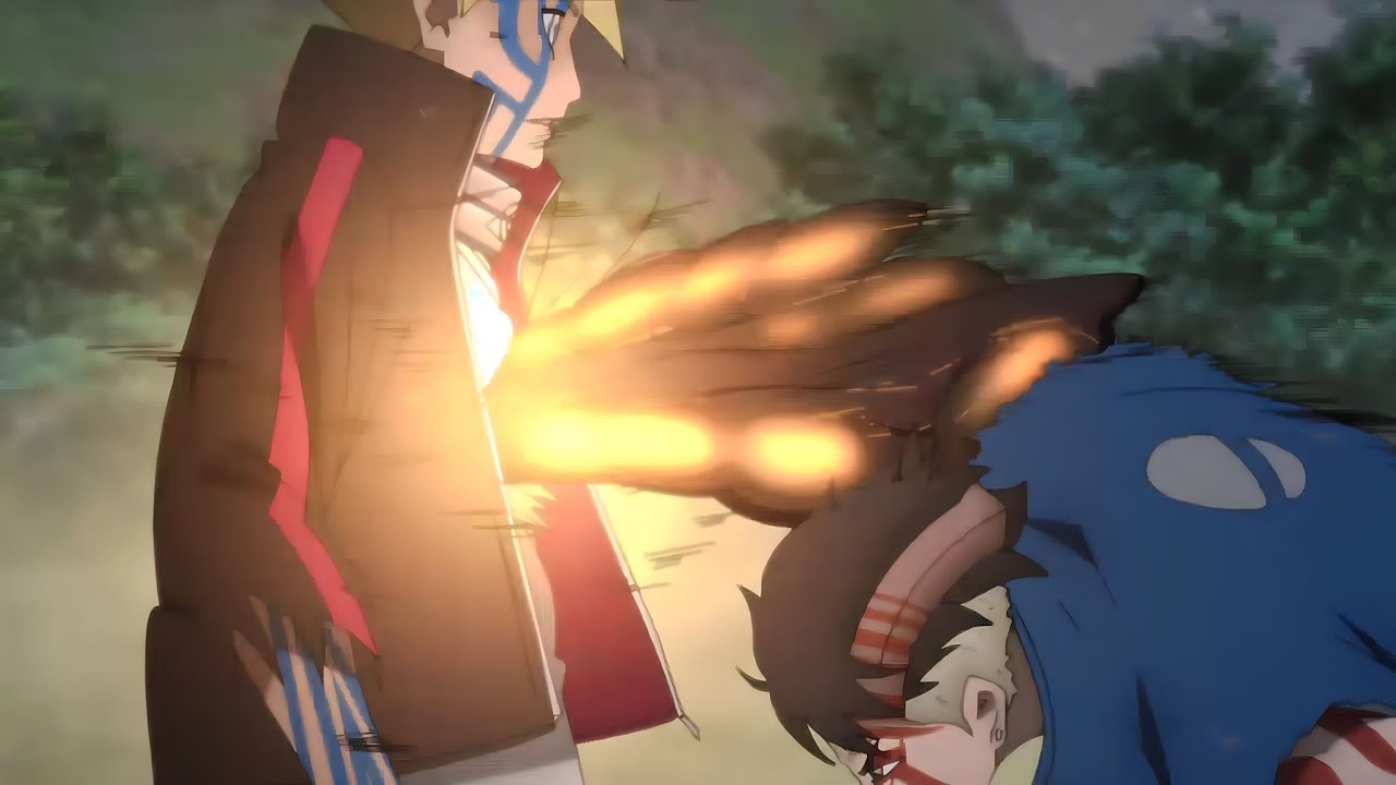 Kawaki vs Boruto. Bourto went Bully mode #shorts #anime