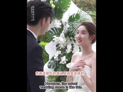 WangZiqi(Eng Sub.) Wedding Kiss-behind the sence 《The Love You Give Me》#王子奇#wangziqi#你給我的喜歡