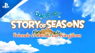 Doraemon Story of Seasons: Friends of the Great Kingdom - Launch Trailer | PS5 Games