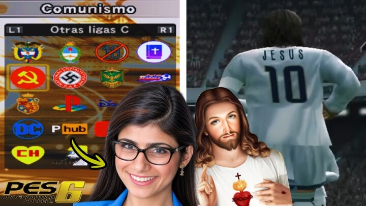 El parche MÁS LOCO del PES 6... NO TIENE SENTIDO!!