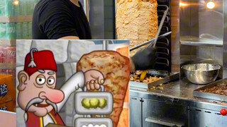 Wow! Guangzhou actually has a live-action version of "Shawarma Legend"!