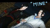 [Mo Dao Zu Shi] [3D Animation] Drunk Lan Zhan says Wei Ying is "mine"!
