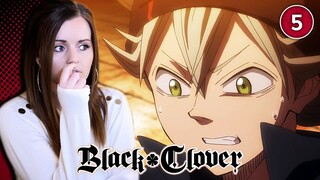 The Road to the Wizard King - Black Clover Episode 5 Reaction