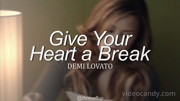 Give Your Heart a Break (tradução) // Demi Lovato (slowed to imperfection 0.92x)