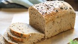 Bánh mì ngũ cốc với bột nguyên cám tốt cho sức khỏe | Healthy whole wheat multigrain bread