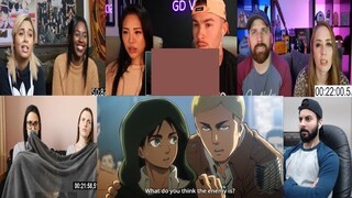 ATTACK ON TITAN EPISODE 15 REACTION MASHUP!!