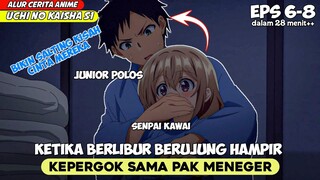 ketika siori berubah menjadi kucing kawai -  uchi no kaisha eps 6-8 dinding