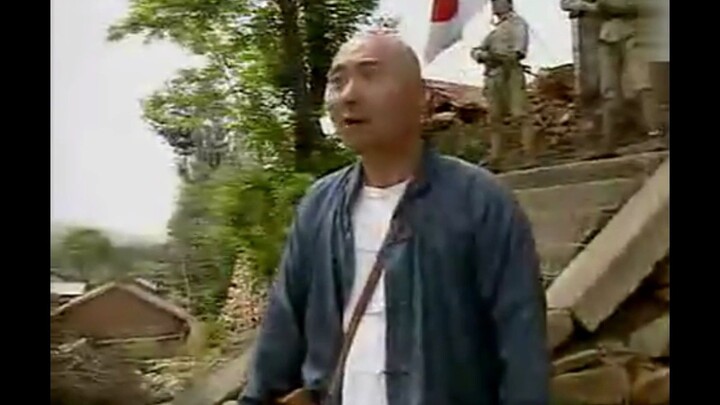 Fellow villagers, don’t be afraid—listen to me, the Japanese officer has come to help us!