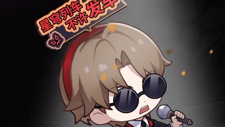 Scott passionately performs "The Starry Sky Train Must Not Depart"