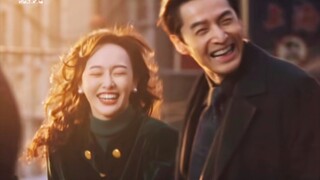 จ้องมองกันข้ามฝูงชน! - และจับมือกัน! - บรรยากาศดีมาก! หูเกอและถังเยี่ยน