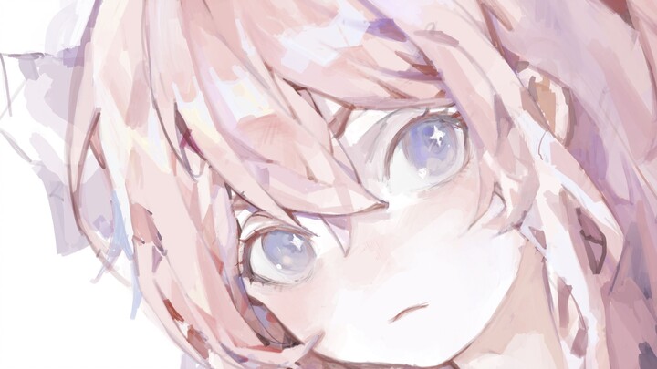 Painting - iPad - Drawing a face in 3 minutes